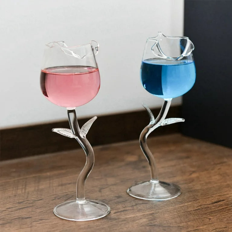 The Cuteness Factor: what is so awesome about the rose wine glass