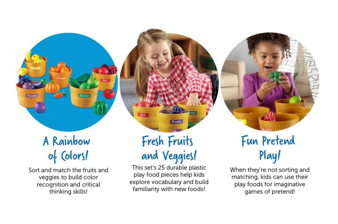 A Parent’s Guide to Choosing Educational Toys: Farmer’s Market Color Sorting Set Spotlight"