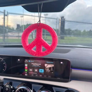 Peace Sign Car Freshie
