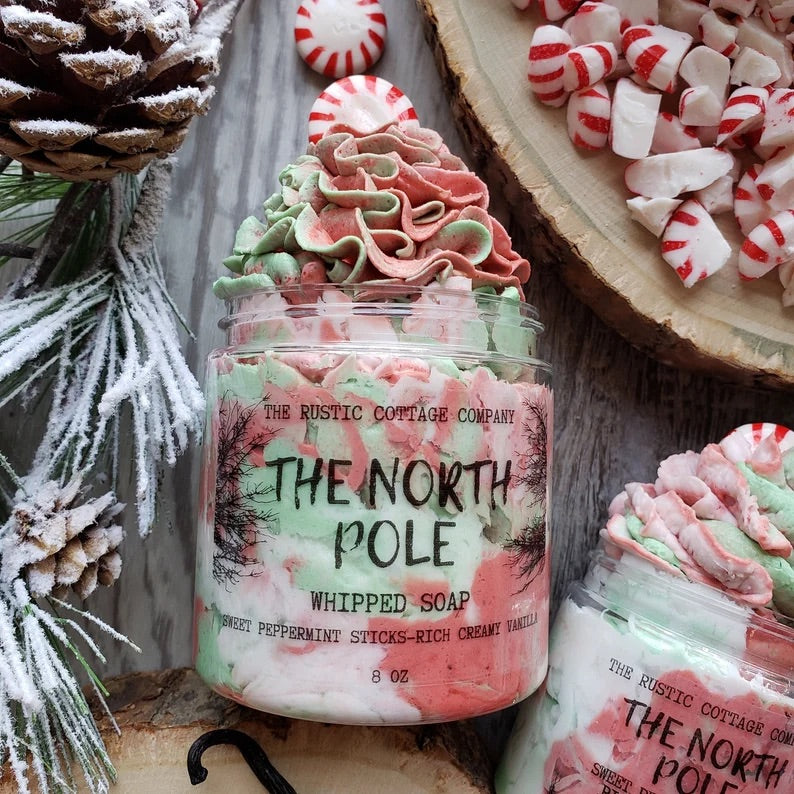 The North Pole Whipped Soap | Fluffy Whipped Soap